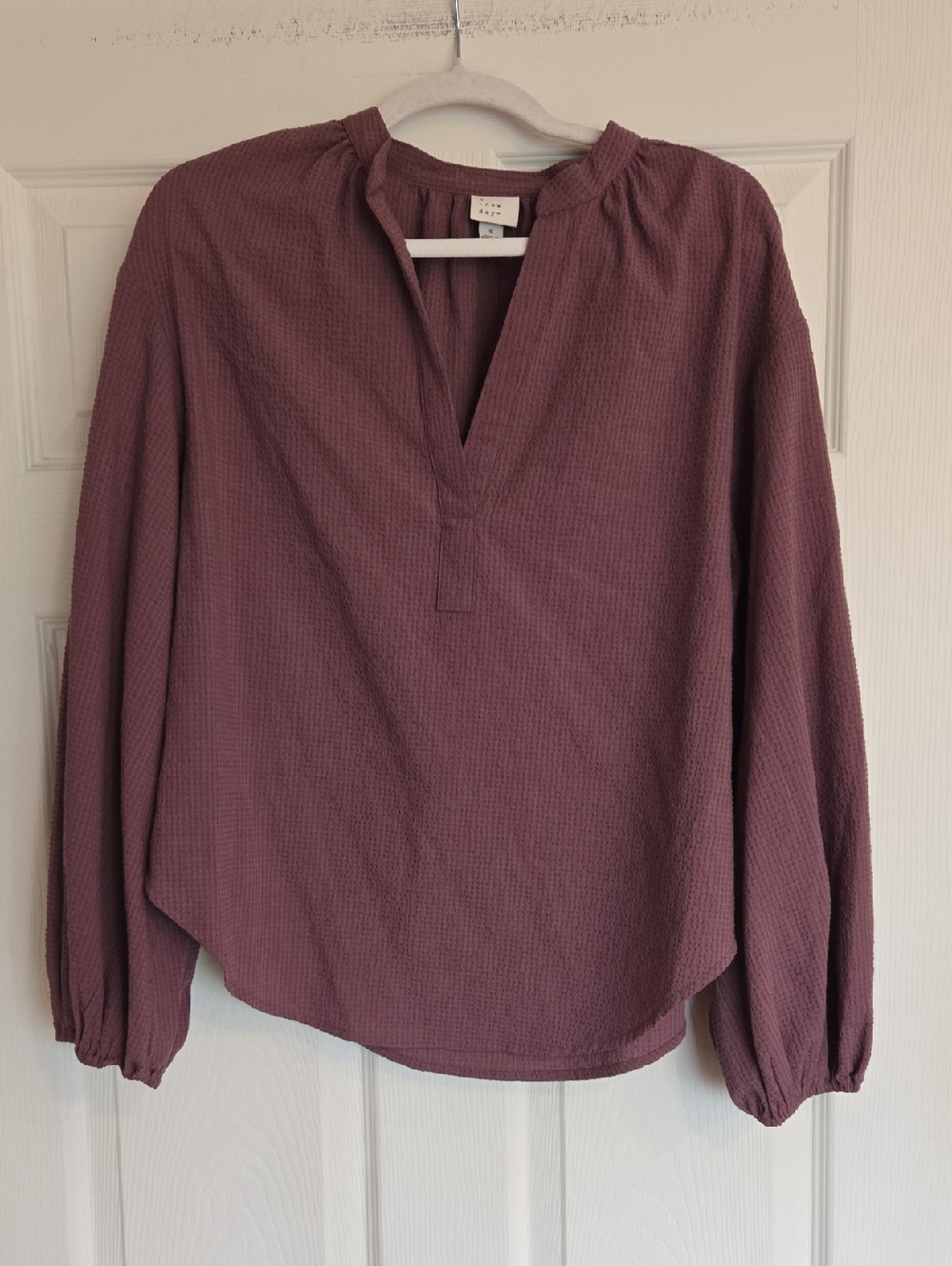 A New Day Purple textured top small